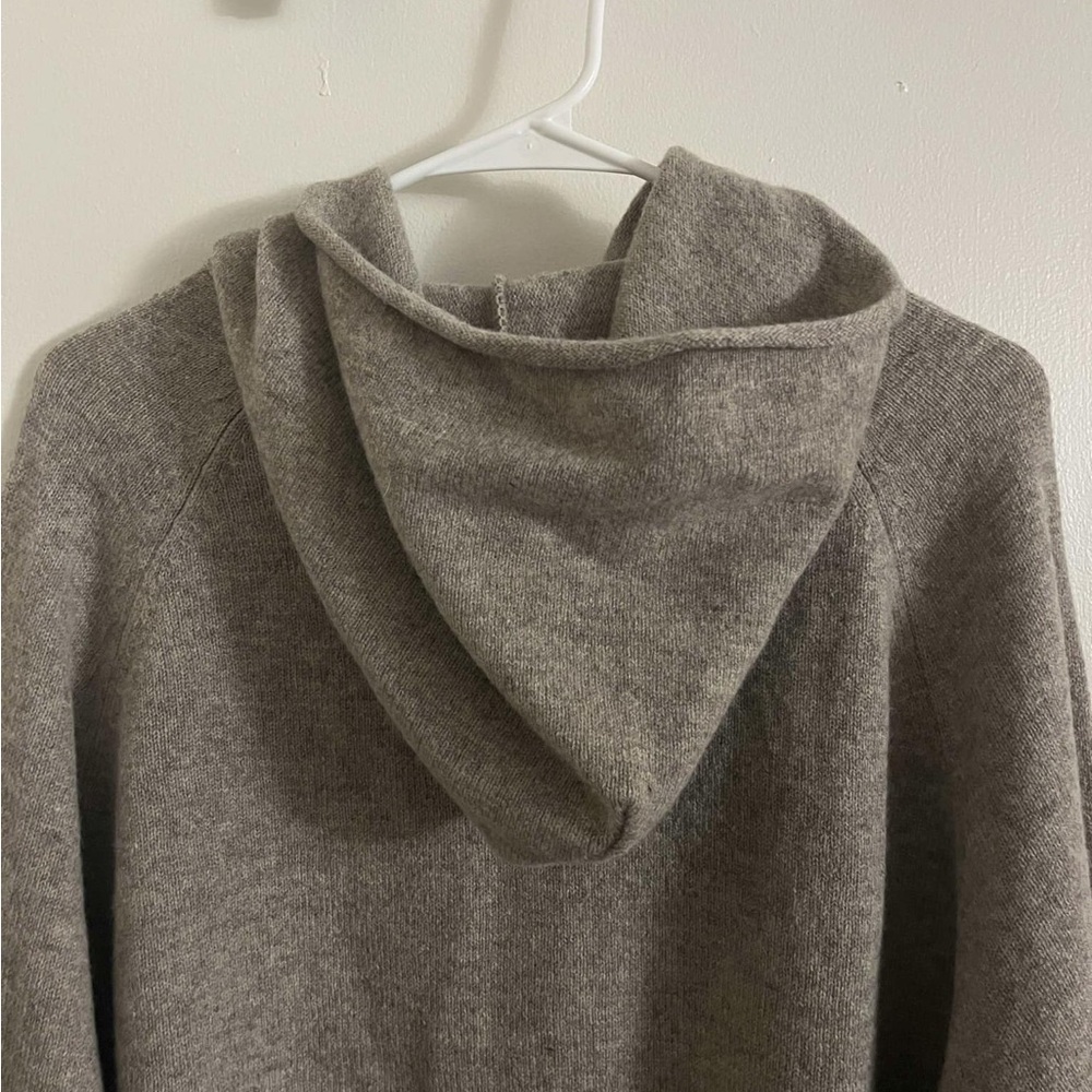 100% LAMBSWOOL Hooded Long-sleeved Sweater - Descended From Odin (UK) - Picture 8 of 8